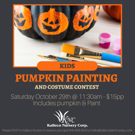 Kids Pumpkin Painting Flyer 10.29.22