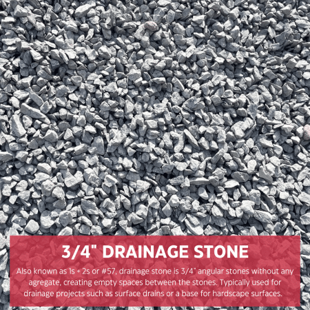 3/4" Drainage Stone - Kalleco Nursery Corp